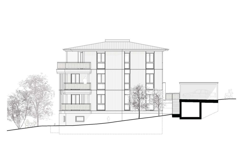 HalterDeDonno_23-011_Rohrer_Fassade Süd-West-red